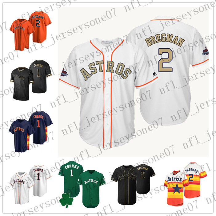 Custom Houston men women youth Astros 1 Carlos Correa 2 Alex Bregman white Black gray orange Authentic 2020 Home Jersey
Custom Houston men women youth Astros 1 Carlos Correa 2 Alex Bregman white Black gray orange Authentic 2020 Home Jersey