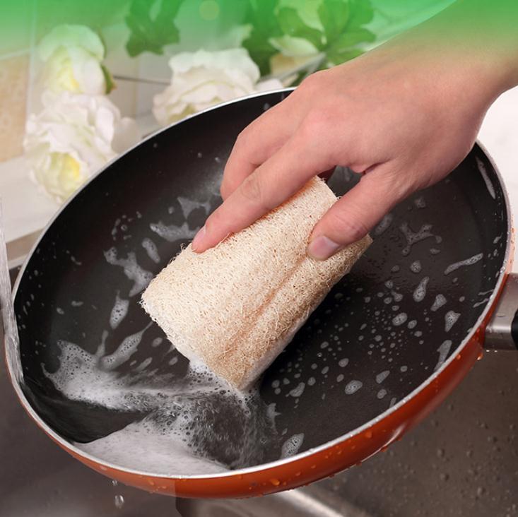 Natural Loofah Luffa Sponge with Loofah for Body Remove the Dead Skin and Kitchen Tool Bath Brushes Massage Bath Towel Wholesale