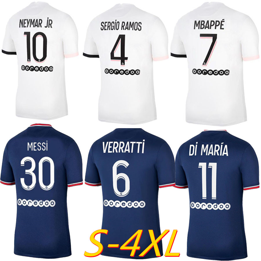 S-4XL MESSI MBAPPE HAKIMI SERGIO RAMOS WIJNALDUM soccer jersey HOME AWAY 21 22 Maillots football shirt 2021 2022 men + kids kit uniform enfants maillot de foot
S-4XL MESSI MBAPPE HAKIMI SERGIO RAMOS WIJNALDUM soccer jersey HOME AWAY 21 22 Maillots football shirt 2021 2022 men + kids kit uniform enfants maillot de foot