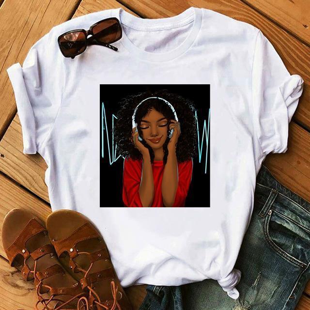 Women's T-Shirt Ladies Summer Style Fun Personality Girl Avatar Cartoon 3D Pattern Printing Harajuku Shirts Fashion Clothing, White
Women's T-Shirt Ladies Summer Style Fun Personality Girl Avatar Cartoon 3D Pattern Printing Harajuku Shirts Fashion Clothing, White