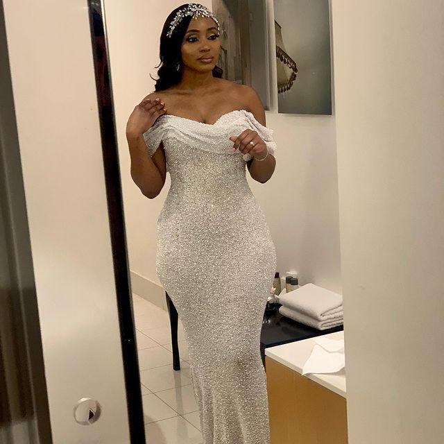 White Sequins Sparkly Mermaid Wedding Dresses Bridal Gown Off The Shoulder Vestido De Novia Custom Made Plus Size Or Length Ruched Pleats