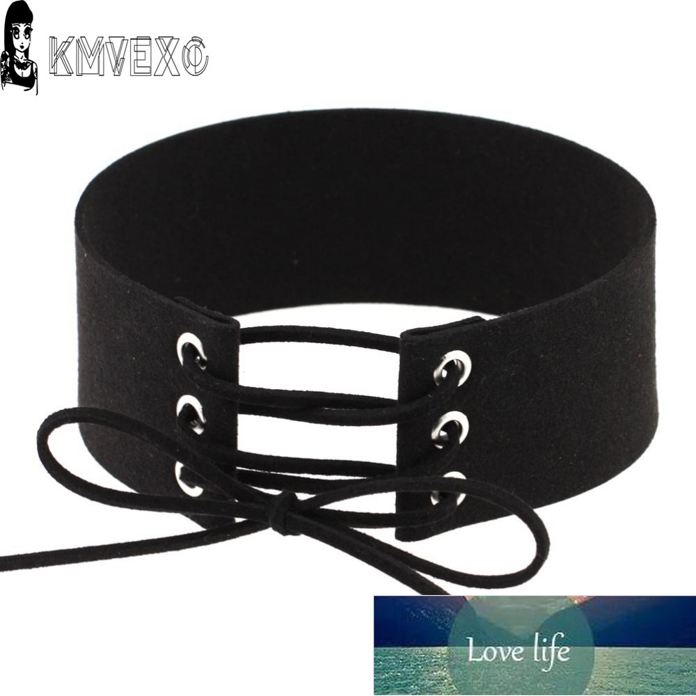 Bijoux Sexy Harajuku Lace Up Women Jewelry Punk Gothic Choker Necklace Vintage Velvet Leather Collares Anime Necklaces&Pendants
Bijoux Sexy Harajuku Lace Up Women Jewelry Punk Gothic Choker Necklace Vintage Velvet Leather Collares Anime Necklaces&Pendants