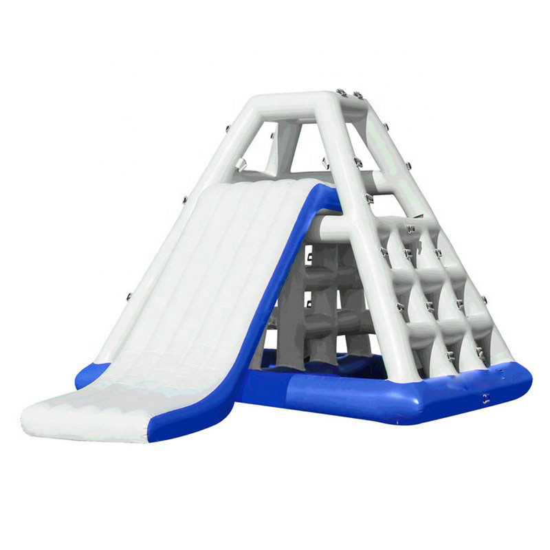 Other sporting goods sea park games inflatable floating water tower climbing slide For Kids and Adult
