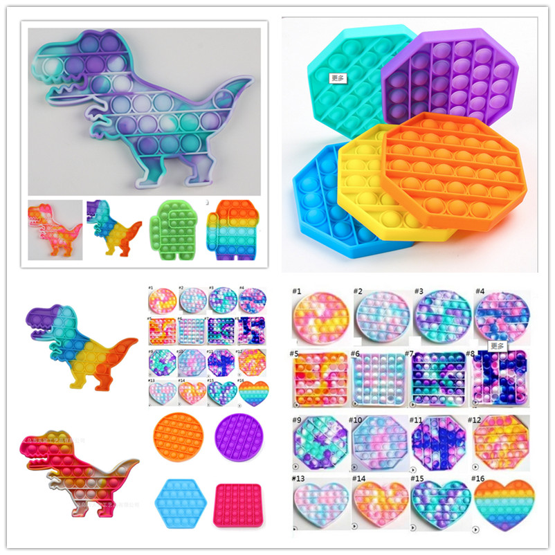 Tie-dye Dinosaur Poo-its Tiktok Fidget Toy Push Bubble Sensory Finger Game Simple Stress Relief Squeeze Bubbles puzzle vent Ball holiday gifts H32RH11
Tie-dye Dinosaur Poo-its Tiktok Fidget Toy Push Bubble Sensory Finger Game Simple Stress Relief Squeeze Bubbles puzzle vent Ball holiday gifts H32RH11