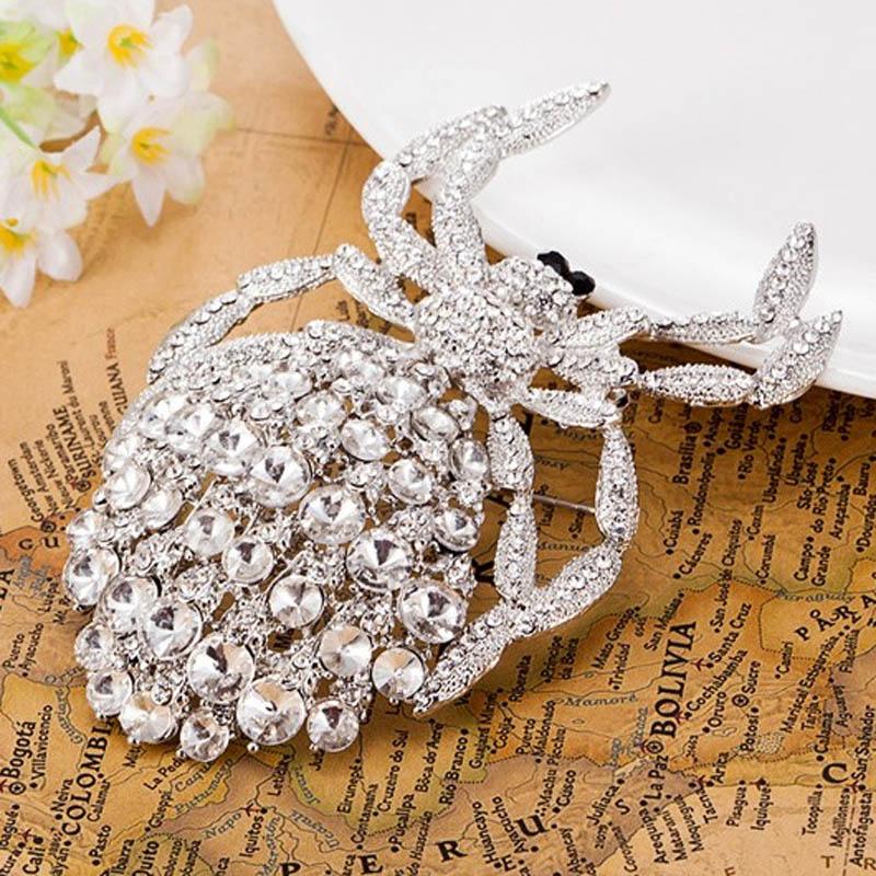 Pins, Brooches 12pcs/lot Wholesale Big Size Black Jet Spider Brooch Men Jewelry Noble Shiny Rhinestone Insect Hijab Pins Fashion Women, Gray
Pins, Brooches 12pcs/lot Wholesale Big Size Black Jet Spider Brooch Men Jewelry Noble Shiny Rhinestone Insect Hijab Pins Fashion Women, Gray