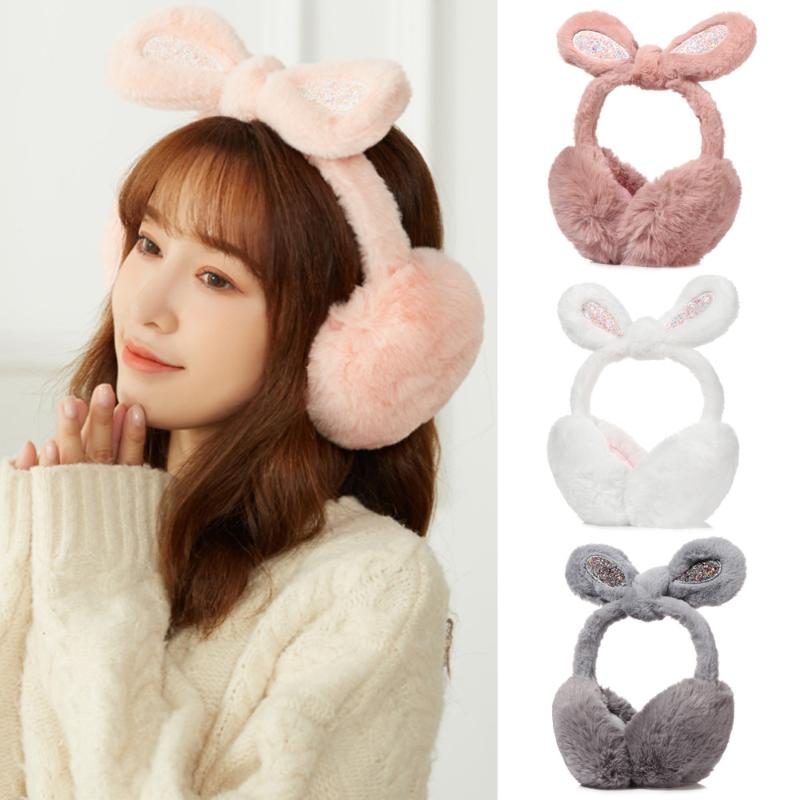 Berets 1 PC Outdoor Skiing Cycling Thicken Ear Cover Cute Ladies Headband Folding Earmuffs Fashion Winter Warm Muffs, White-7
Berets 1 PC Outdoor Skiing Cycling Thicken Ear Cover Cute Ladies Headband Folding Earmuffs Fashion Winter Warm Muffs, White-7