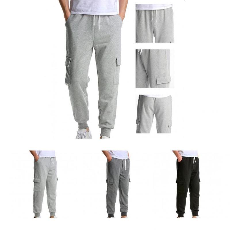 Men's Pants Stylish Ribbed Cuffs Stretchy Solid Color Mid Waist Male Sweatpants For Outdoor Sports Casual Trousers Harem, Black
Men's Pants Stylish Ribbed Cuffs Stretchy Solid Color Mid Waist Male Sweatpants For Outdoor Sports Casual Trousers Harem, Black