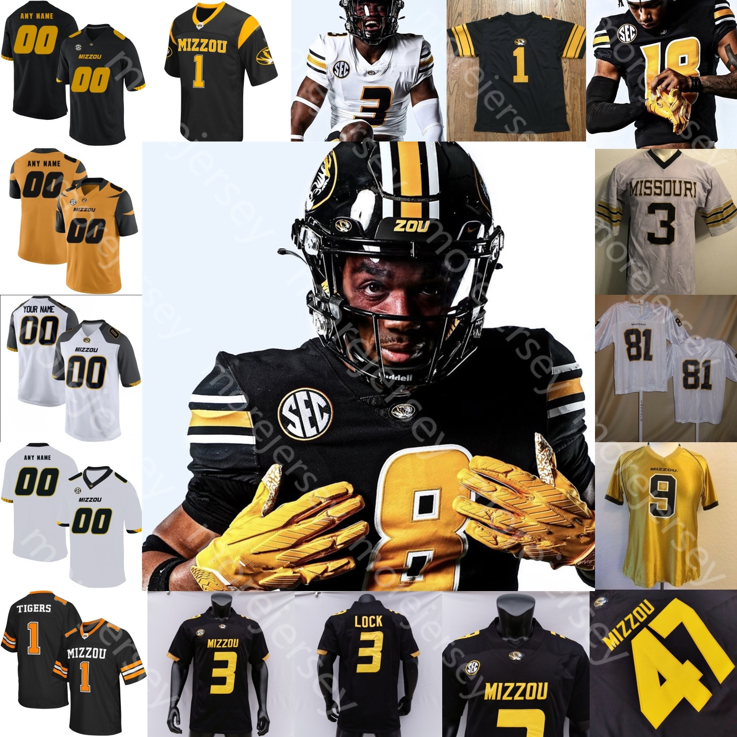 Custom 2021 MISSOURI TIGERS Football Jersey NCAA College Larry Rountree III Jalen Knox Tyler Badie Drew Lock Shawn Robinson Gicinto Hazelton, Black
Custom 2021 MISSOURI TIGERS Football Jersey NCAA College Larry Rountree III Jalen Knox Tyler Badie Drew Lock Shawn Robinson Gicinto Hazelton, Black