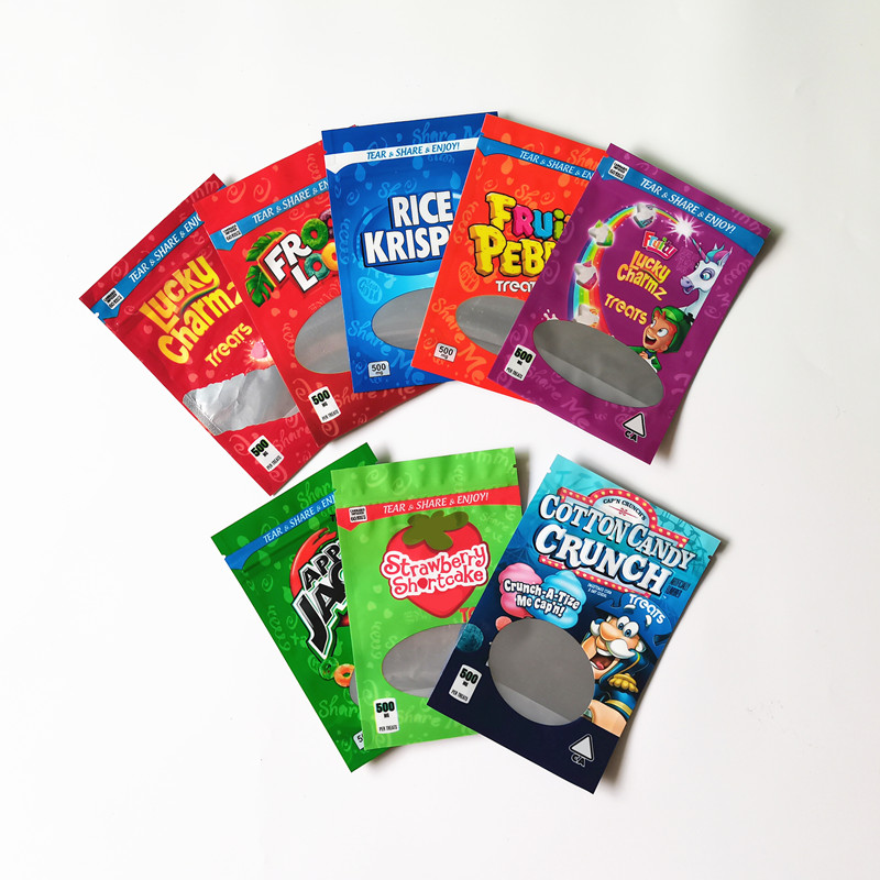Lucky Charmz 500Mg Mylar Bag Dustproof Zipper Package Smell Proof Edibles Empty Packages for rice CEREAL Candy
Lucky Charmz 500Mg Mylar Bag Dustproof Zipper Package Smell Proof Edibles Empty Packages for rice CEREAL Candy