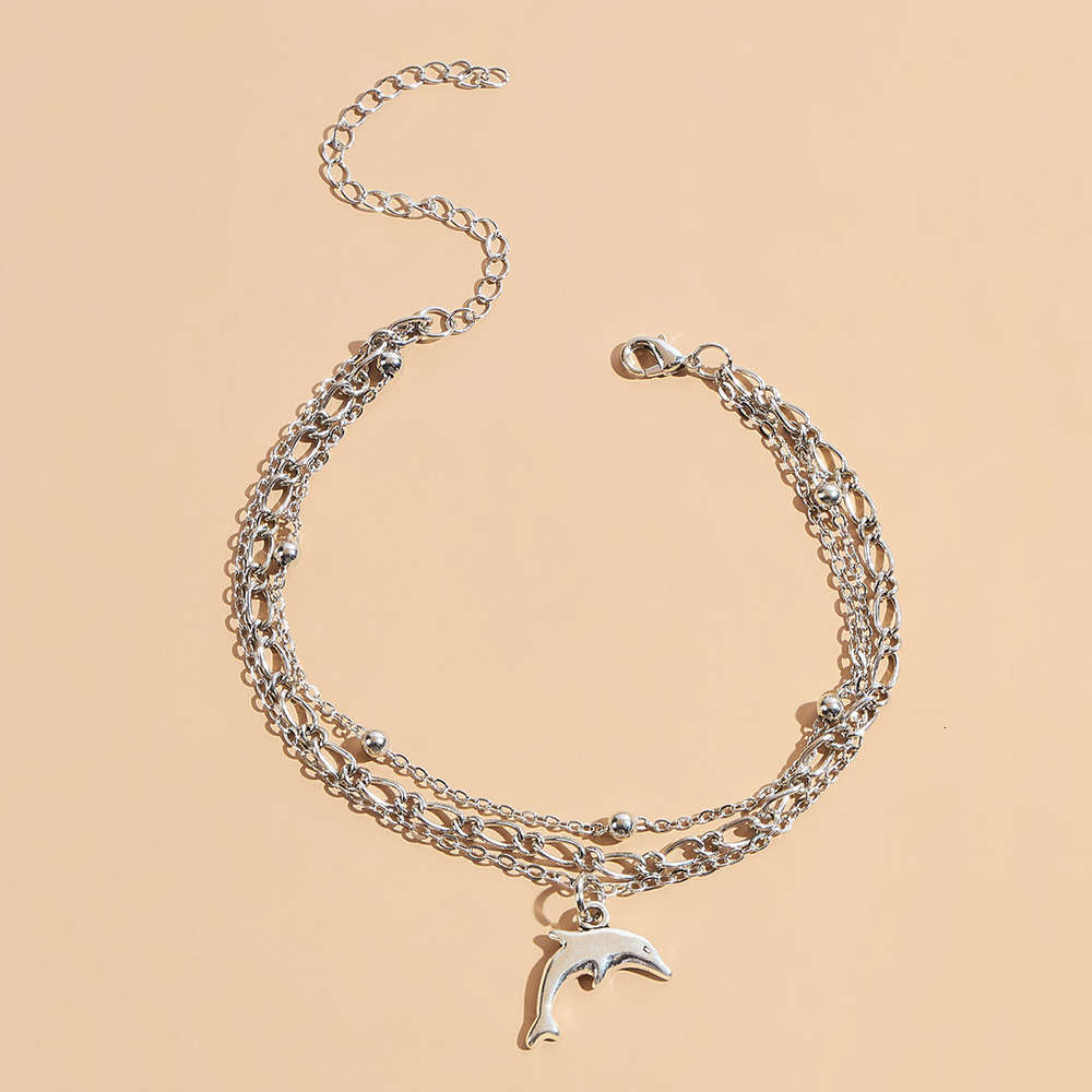 Hand catenary Bracelet Holiday Beach starfish dolphin marine creature multi layer bracelet Jewelry, Black
Hand catenary Bracelet Holiday Beach starfish dolphin marine creature multi layer bracelet Jewelry, Black