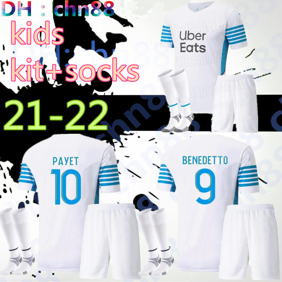 21 22 Marseille soccer jersey Olympique 2021 2022 OM MILIK maillot foot CUISANCE THAUVIN BENEDETTO KAMARA PAYET football shirts kids youth kit+socks LUIS HENRIQUE, Image
21 22 Marseille soccer jersey Olympique 2021 2022 OM MILIK maillot foot CUISANCE THAUVIN BENEDETTO KAMARA PAYET football shirts kids youth kit+socks LUIS HENRIQUE, Image