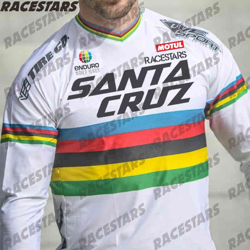 Motocross Jersey Santa Cruz Downhill Jersey MTB Short Sleeve Cycling Jersey Quick Dry Off Road Mountain Bike DH BMX Breathable X0523, White;black
Motocross Jersey Santa Cruz Downhill Jersey MTB Short Sleeve Cycling Jersey Quick Dry Off Road Mountain Bike DH BMX Breathable X0523, White;black