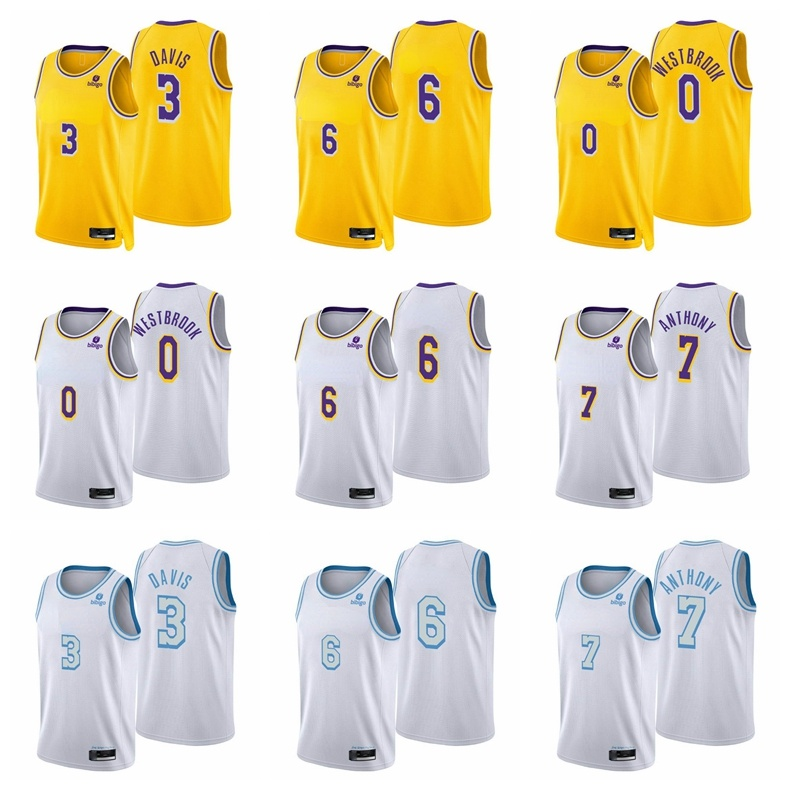 Los AngelesLakersMen Basketball LeBron James Russell Westbrook Anthony Carmelo Davis Dwight Howard Rajon Rondo Gold White Swingman City Jersey 
Los AngelesLakersMen Basketball LeBron James Russell Westbrook Anthony Carmelo Davis Dwight Howard Rajon Rondo Gold White Swingman City Jersey