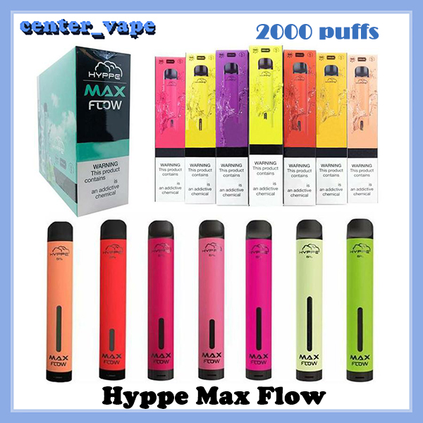 HYPPE Max Flow Disposable Vape Device Pen Local 2000 puffs pre-filled vapor Cartridges Pods Stick Style Portable Vaporizer VS Puff Bars Hight Quality
HYPPE Max Flow Disposable Vape Device Pen Local 2000 puffs pre-filled vapor Cartridges Pods Stick Style Portable Vaporizer VS Puff Bars Hight Quality