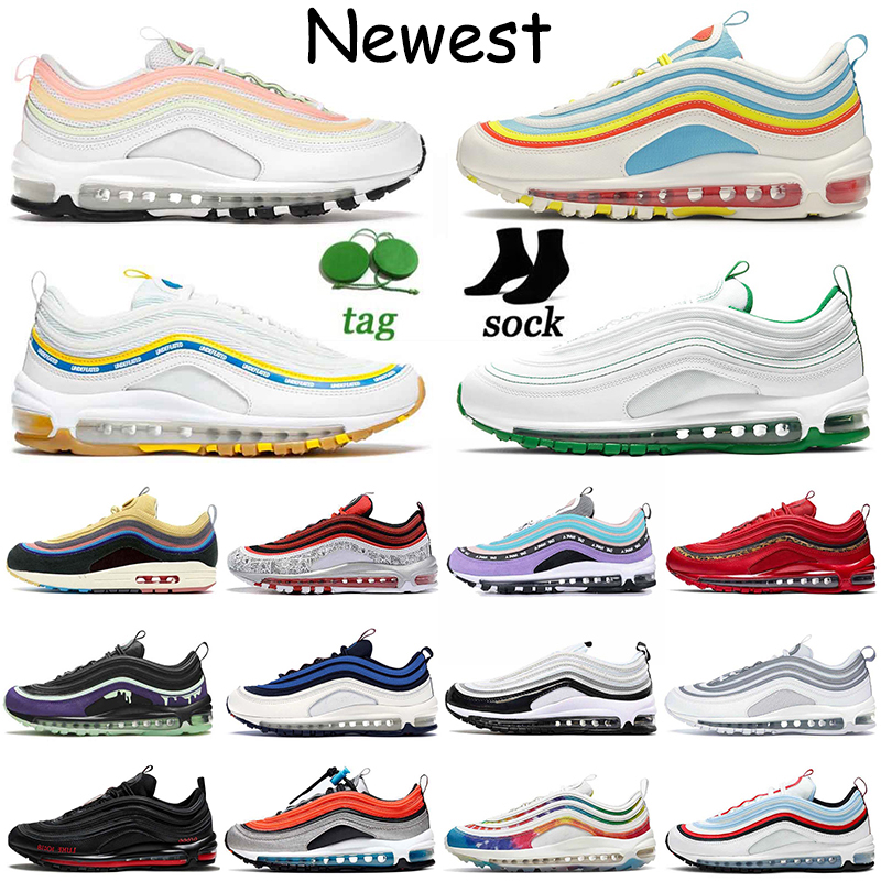 With Socks 97s Running Shoes For Men Black All White Pine Green Off Undefeated UNDFTD Sean Wotherspoon Free Run Mens Womens Sports Sneakers Trainers, #a1 36-45 black bullet
With Socks 97s Running Shoes For Men Black All White Pine Green Off Undefeated UNDFTD Sean Wotherspoon Free Run Mens Womens Sports Sneakers Trainers, #a1 36-45 black bullet