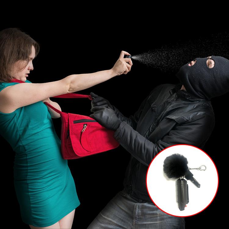 Portable Spray Self Defence Household Sundries for Women Home Products Self-Defence Keychain Outdoor Female Keychains