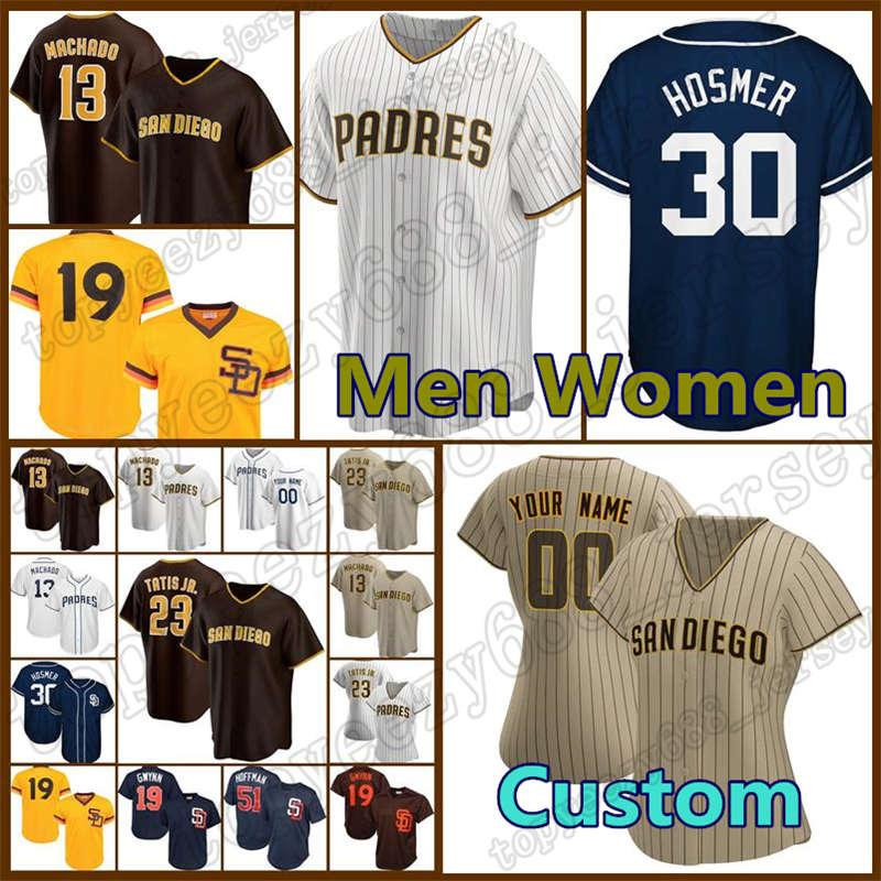 30 Eric Hosmer 13 Manny Machado Custom 23 Fernando Tatis Jr.Jersey San Diego Baseball 19 Tony Gwynn 51 Trevor Hoffman Yu Darvish Men Women, Blue;black
30 Eric Hosmer 13 Manny Machado Custom 23 Fernando Tatis Jr.Jersey San Diego Baseball 19 Tony Gwynn 51 Trevor Hoffman Yu Darvish Men Women, Blue;black