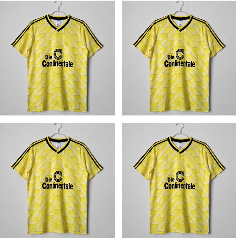 Retro classic 1988 1989 Borussia soccer jerseys Möller Dickel Helmer Dortmund Zorc Retro football shirt, Multi
Retro classic 1988 1989 Borussia soccer jerseys Möller Dickel Helmer Dortmund Zorc Retro football shirt, Multi