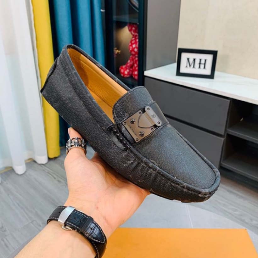 men casual boat shoes Brand Flat Shoe High Quality Business Office Oxfords genuine leather Designers Metal Buckle Suede loafers black size 38-45 With box, #24
men casual boat shoes Brand Flat Shoe High Quality Business Office Oxfords genuine leather Designers Metal Buckle Suede loafers black size 38-45 With box, #24