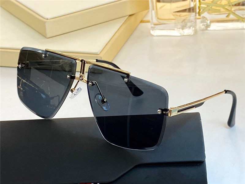 Sunglasses For Men Summer style Anti-Ultraviolet 1016 Retro Shield lens Plate Rectangle Frameless fashion Eyeglasses Random Box, White;black
Sunglasses For Men Summer style Anti-Ultraviolet 1016 Retro Shield lens Plate Rectangle Frameless fashion Eyeglasses Random Box, White;black