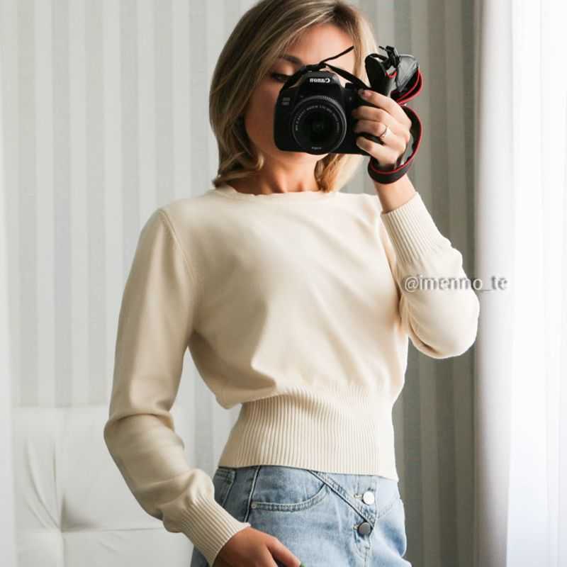 GIGOGOU Fall Crop Sweater Knitted Kawaii Cute Sweaters Long Sleeve Yellow Pink Women Winter Clothes Female Pullover Jumper 210812
