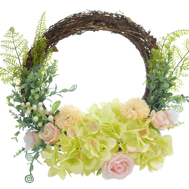 Decorative Flowers & Wreaths Wreath Decoration Wall Hanging Artificial Rose Flower Wood Silk Cloth For Wedding Backdrop Rattan 28Ã26cm Hydra
Decorative Flowers & Wreaths Wreath Decoration Wall Hanging Artificial Rose Flower Wood Silk Cloth For Wedding Backdrop Rattan 28Ã26cm Hydra
