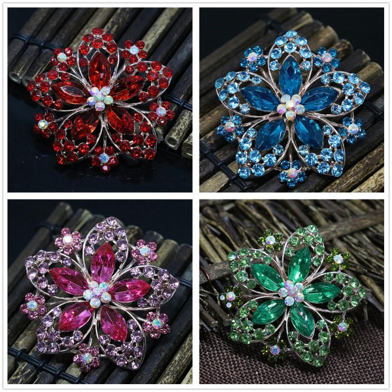 Pins, Brooches Nwely Arrival Rose Gold-color Large Flower Crystal For Women 8 Colors Clear Rhinestone Pins Accessories Jewelry N, Gray
Pins, Brooches Nwely Arrival Rose Gold-color Large Flower Crystal For Women 8 Colors Clear Rhinestone Pins Accessories Jewelry N, Gray