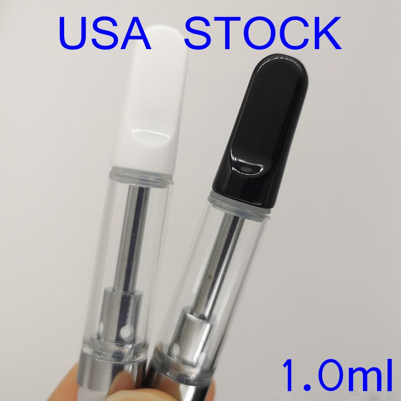 USA Stock 1.0ml Ceramic Atomizer 510 Thread Vape Cartridge Glass Tank Empty Disposable Vaporizer Pen Quality Promised 1000pcs/Lot 2.0mm Thic
USA Stock 1.0ml Ceramic Atomizer 510 Thread Vape Cartridge Glass Tank Empty Disposable Vaporizer Pen Quality Promised 1000pcs/Lot 2.0mm Thic