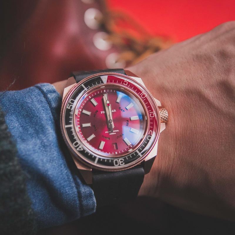 Wristwatches Proxima Mens Diver Watches Bronze Military Automatic Mechanical Wristwatch Diving 300M Waterproof Sapphire Luminous Rubber Stra, Ceramic bezel 2
Wristwatches Proxima Mens Diver Watches Bronze Military Automatic Mechanical Wristwatch Diving 300M Waterproof Sapphire Luminous Rubber Stra, Ceramic bezel 2