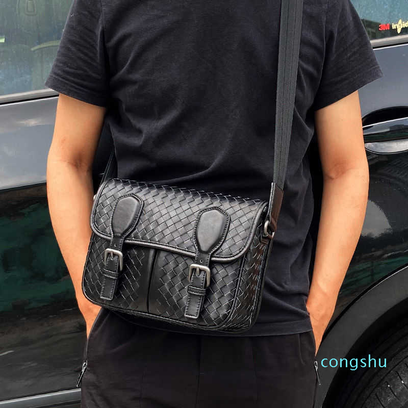 Jia bvs messenger bag men's small wo single shoulder mini fashion trend woven leather23, Steel gray head 25cm
Jia bvs messenger bag men's small wo single shoulder mini fashion trend woven leather23, Steel gray head 25cm