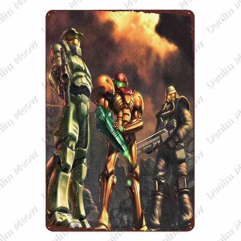 Hot Games Retro Tin Sign Home Bar Cub Wa Decor Cassic Singe Game Meta Poster Gamer Vintage Paque Gift for Kids N381b
Hot Games Retro Tin Sign Home Bar Cub Wa Decor Cassic Singe Game Meta Poster Gamer Vintage Paque Gift for Kids N381b