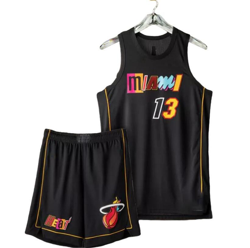 Basketball jersey Wade 3 Tyler Herro 14 Jimmy Butler 22 Adebayo 13 Haslem 40 Robinson 55 MiamiCity 75TH Diamond jerseys black Men Youth S-XXL in stock, With logo
Basketball jersey Wade 3 Tyler Herro 14 Jimmy Butler 22 Adebayo 13 Haslem 40 Robinson 55 MiamiCity 75TH Diamond jerseys black Men Youth S-XXL in stock, With logo