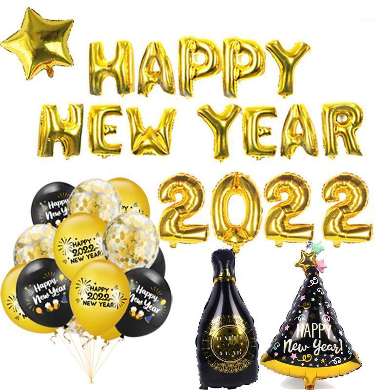 Party Decoration Happy Year 2022 Round Latex Balloons Star Wine Bottle Foil Balloon Eve Christmas Home Decor
Party Decoration Happy Year 2022 Round Latex Balloons Star Wine Bottle Foil Balloon Eve Christmas Home Decor