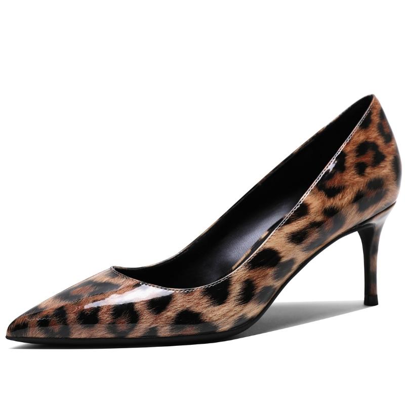 Dress Shoes 6CM Thin High Heels Women Pumps Leopard Print Patent Leather Sexy Stilettos Party Heeled Designer Big Size M0115, 6cm heel height
Dress Shoes 6CM Thin High Heels Women Pumps Leopard Print Patent Leather Sexy Stilettos Party Heeled Designer Big Size M0115, 6cm heel height
