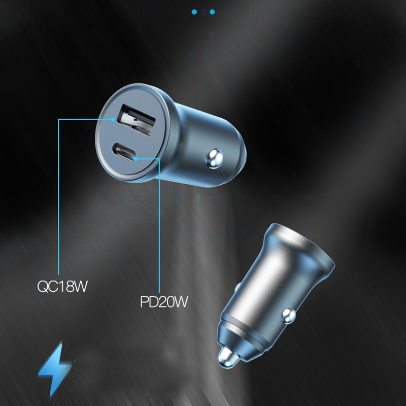 Car charger QC3.0 TYPE-C fast charge PD 18W 20w Double USB Charger for iPhone Samsung Xiaomi Fast Charging Phone charger adapter
Car charger QC3.0 TYPE-C fast charge PD 18W 20w Double USB Charger for iPhone Samsung Xiaomi Fast Charging Phone charger adapter