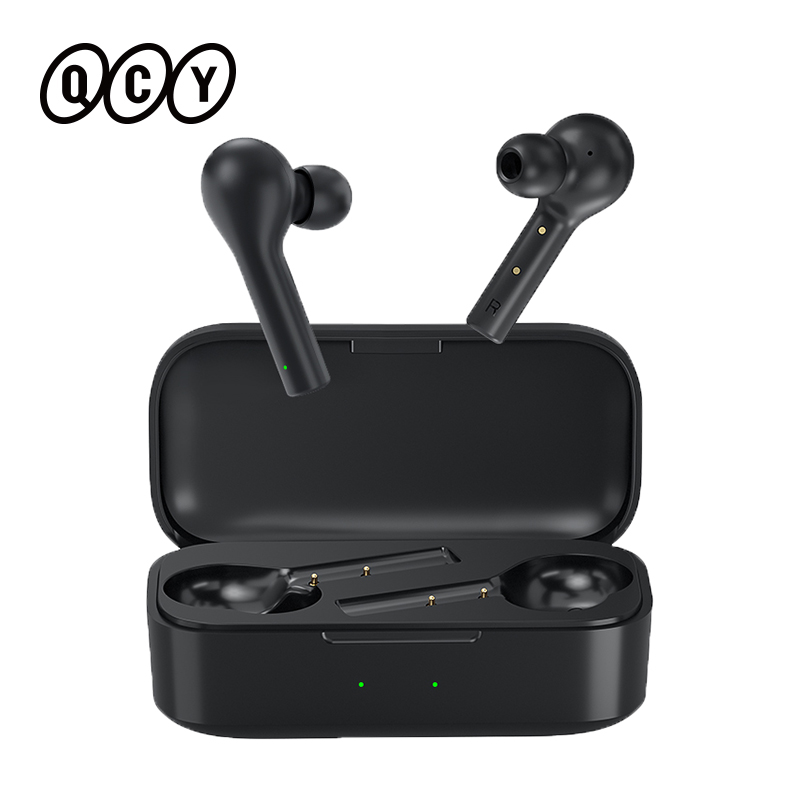 QCY T5 Wireless Bluetooth Headphones V5.0 Touch Control Earphones 3D Stereo HD Talking Earbuds 380mAh Battery Use UP 25 Hours
QCY T5 Wireless Bluetooth Headphones V5.0 Touch Control Earphones 3D Stereo HD Talking Earbuds 380mAh Battery Use UP 25 Hours