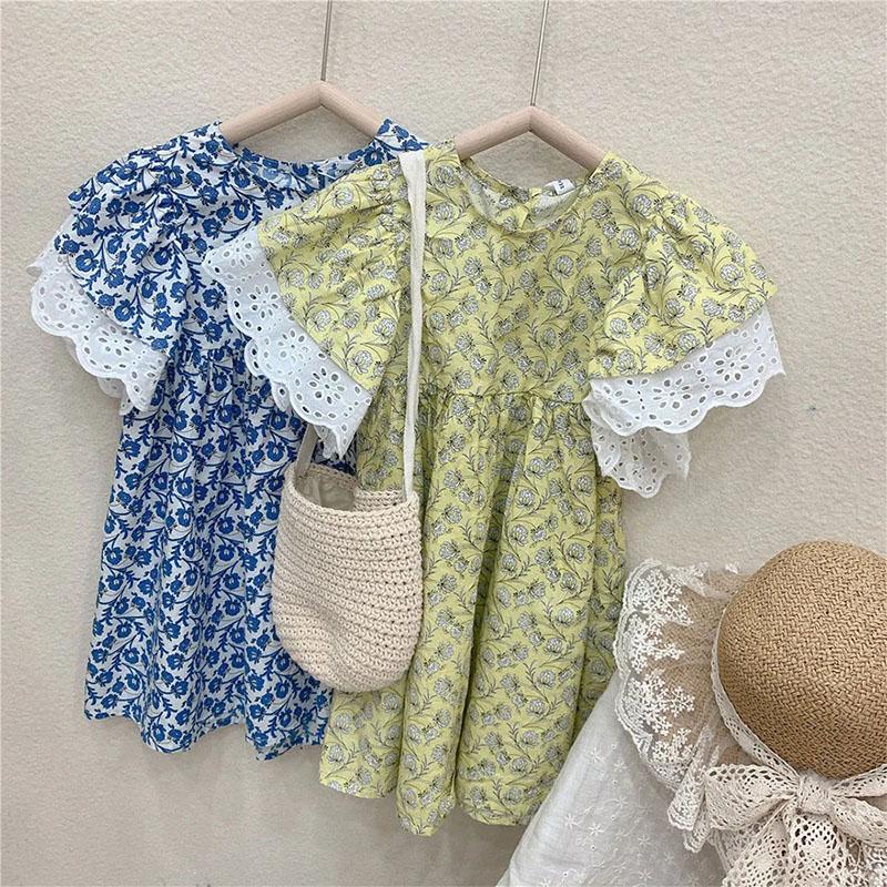 Girl's Dresses Children Flowers Princess Clothes Girls Baby Floral Summer Fashion Korean Style Lace Patchwork Costumes 2-7 Years, Red;yellow
Girl's Dresses Children Flowers Princess Clothes Girls Baby Floral Summer Fashion Korean Style Lace Patchwork Costumes 2-7 Years, Red;yellow