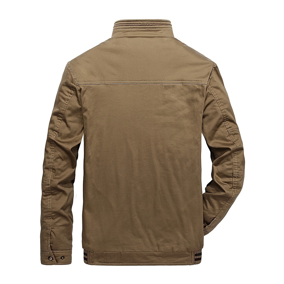 Windbreaker Jacket Mens Winter Stand Collar Coats Bomber Jackets Warm Thicken Fleece Parkas Male Casual Outerwear Clothing 210518