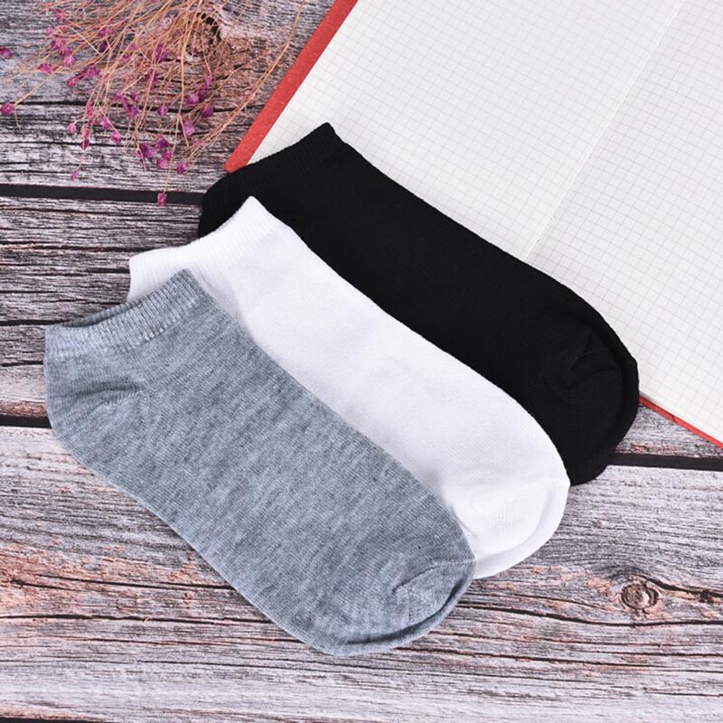 Men's Socks 3 Pairs Women Comfortable Solid Slippers Short Ankle 5 Color, Black 
Men's Socks 3 Pairs Women Comfortable Solid Slippers Short Ankle 5 Color, Black