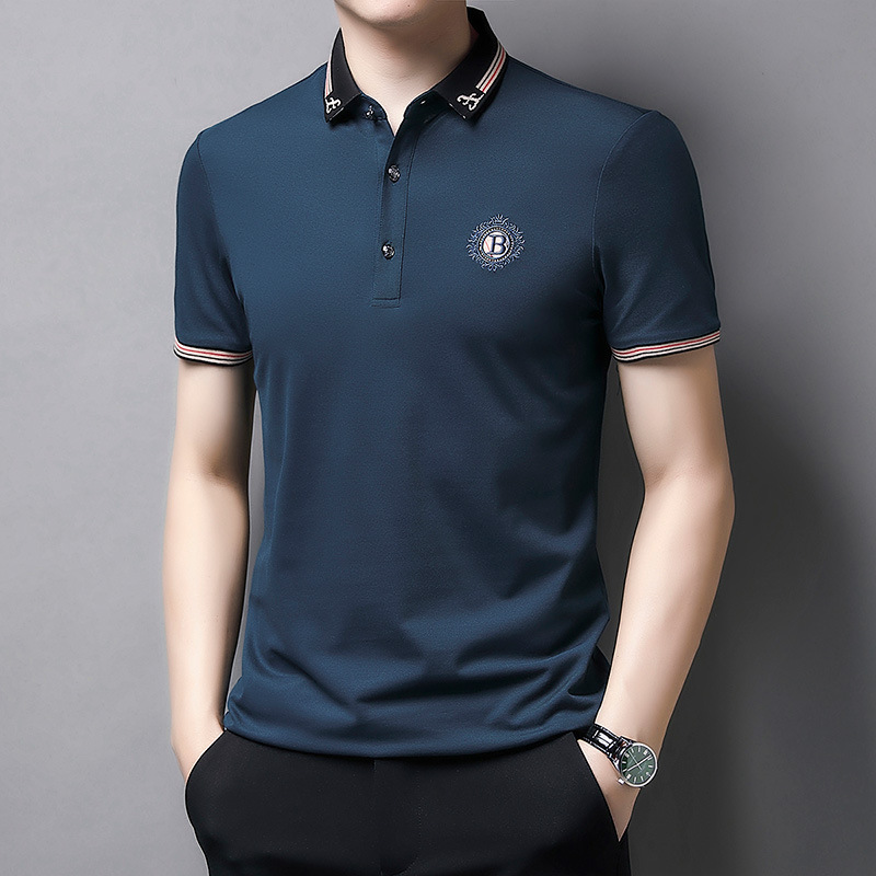 Men's Polo Shirt 2021 summer new business Lapel embroidery short sleeve T-shirt thin casual comfortable top for menWJ9I, White;black
Men's Polo Shirt 2021 summer new business Lapel embroidery short sleeve T-shirt thin casual comfortable top for menWJ9I, White;black