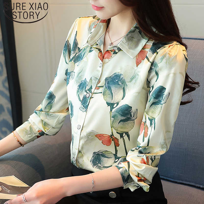 Fashion Autumn Long Sleeve Women Blouses Korean Leisure Professional Women Shirts Chiffon Plus Size Print Ladies Tops 6582 50 210527, Black diamond flower
Fashion Autumn Long Sleeve Women Blouses Korean Leisure Professional Women Shirts Chiffon Plus Size Print Ladies Tops 6582 50 210527, Black diamond flower