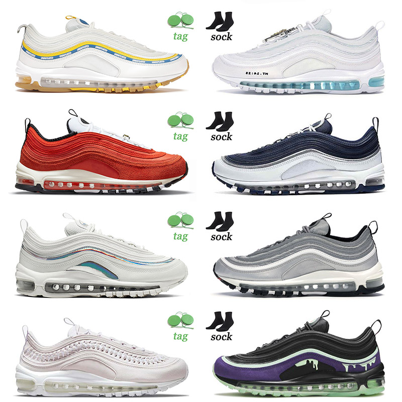 High Quality Air Airmax Max 97s Sports Running Shoes Undefeated UCLA Bruins Obsidian Halloween Silver Bullet Trainers Outdoor Sneakers Size 36-45, D73 40-45 vintage mosaic
High Quality Air Airmax Max 97s Sports Running Shoes Undefeated UCLA Bruins Obsidian Halloween Silver Bullet Trainers Outdoor Sneakers Size 36-45, D73 40-45 vintage mosaic