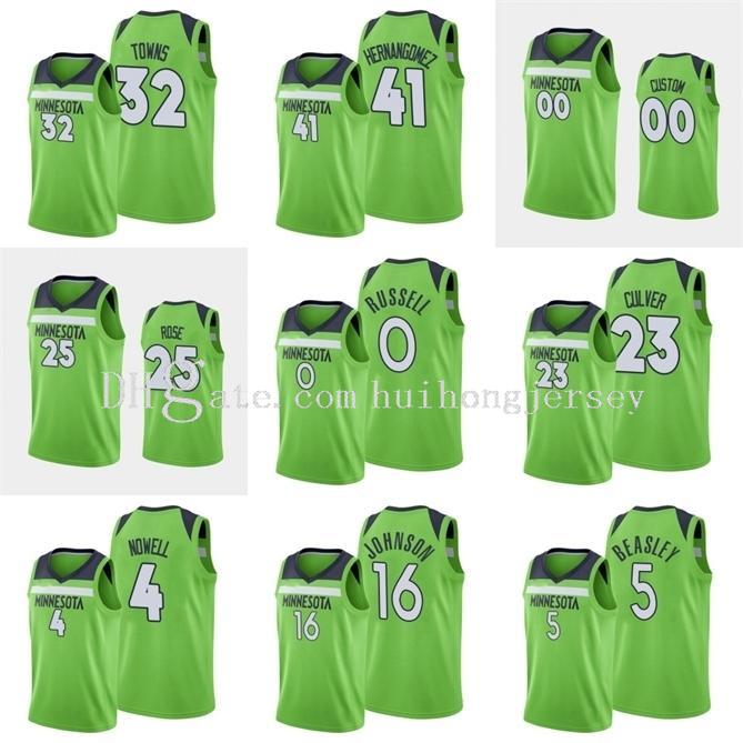 Minnesota\rTimberwolves\rMen D'Angelo Russell Karl-Anthony Towns Derrick Rose Malik Beasley\rNBA Green Custom Statement Jersey, Color3
Minnesota\rTimberwolves\rMen D'Angelo Russell Karl-Anthony Towns Derrick Rose Malik Beasley\rNBA Green Custom Statement Jersey, Color3