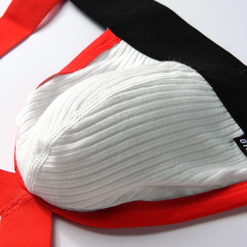 Men Underwear Jock Strap Athletic Sports Jockstraps Underpants Thong Breathable Jockstr