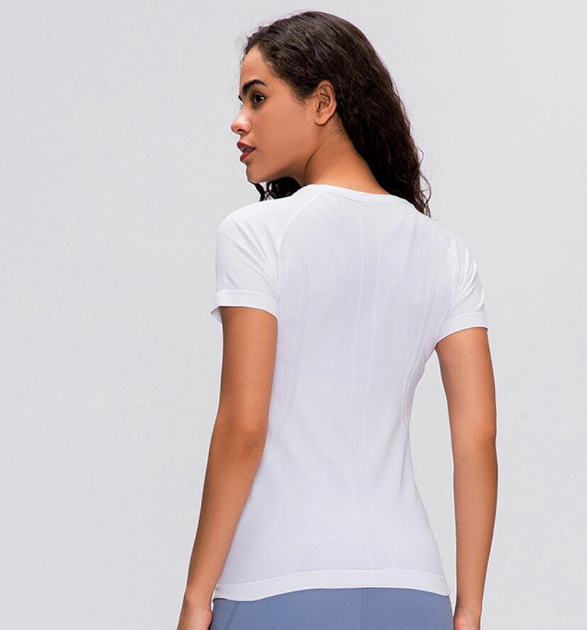 L-55 New Yoga Tops T-shirt Fashion Outdoor Ftness Clothes Women Short Sleeved Sports Yoga Tanks Running shirt, White;red
L-55 New Yoga Tops T-shirt Fashion Outdoor Ftness Clothes Women Short Sleeved Sports Yoga Tanks Running shirt, White;red