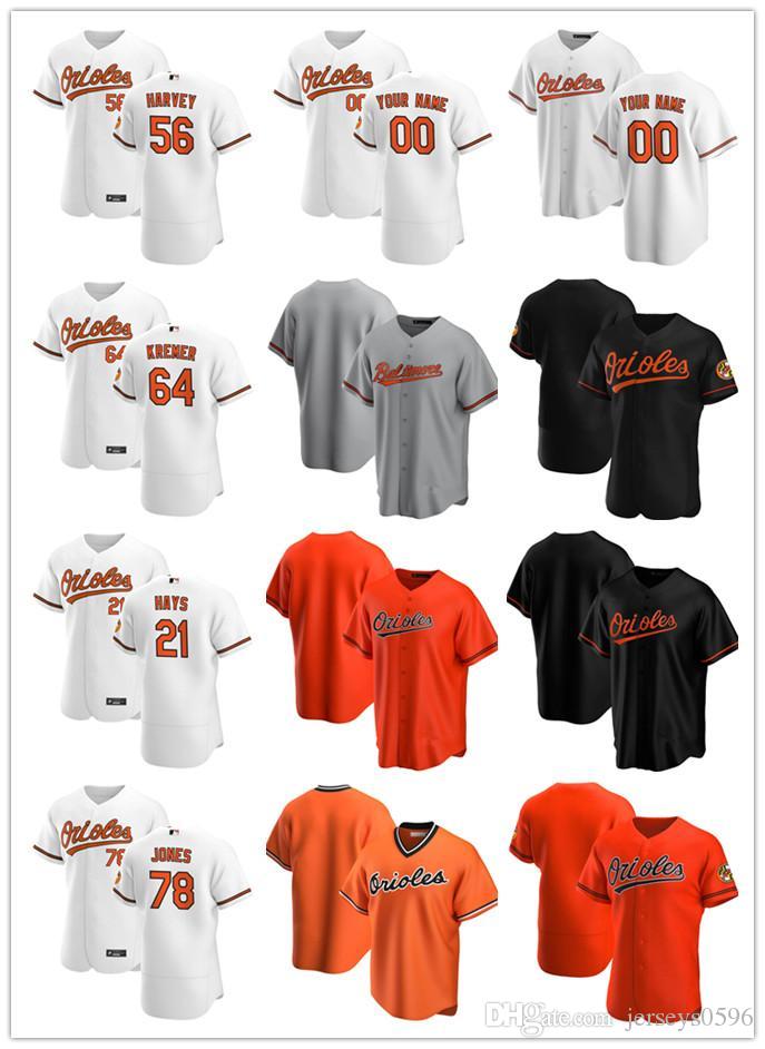 Custom Jersey Mens women Youth Baltimore Orioles 56 Hunter Harvey 21 Austin Hays 78 Jahmai Jones 64 Dean Kremer Baseball Jerseys, Blue;black
Custom Jersey Mens women Youth Baltimore Orioles 56 Hunter Harvey 21 Austin Hays 78 Jahmai Jones 64 Dean Kremer Baseball Jerseys, Blue;black