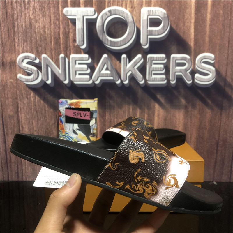 Top Quality Men Slide Women Rubber Designer Slipper Sliders Shoes Summer Beach Outdoor Cool Slippers Fashion Wide Lady Household Slides Flat Flip Flops With Box, Color 9
Top Quality Men Slide Women Rubber Designer Slipper Sliders Shoes Summer Beach Outdoor Cool Slippers Fashion Wide Lady Household Slides Flat Flip Flops With Box, Color 9