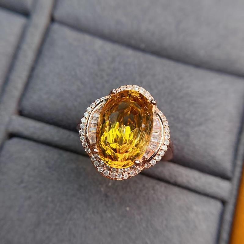 Genuine Citrine Ring Solitaire 925 Sterling Silver Rings For Women Engagement Gemstones Jewelry Cluster
Genuine Citrine Ring Solitaire 925 Sterling Silver Rings For Women Engagement Gemstones Jewelry Cluster