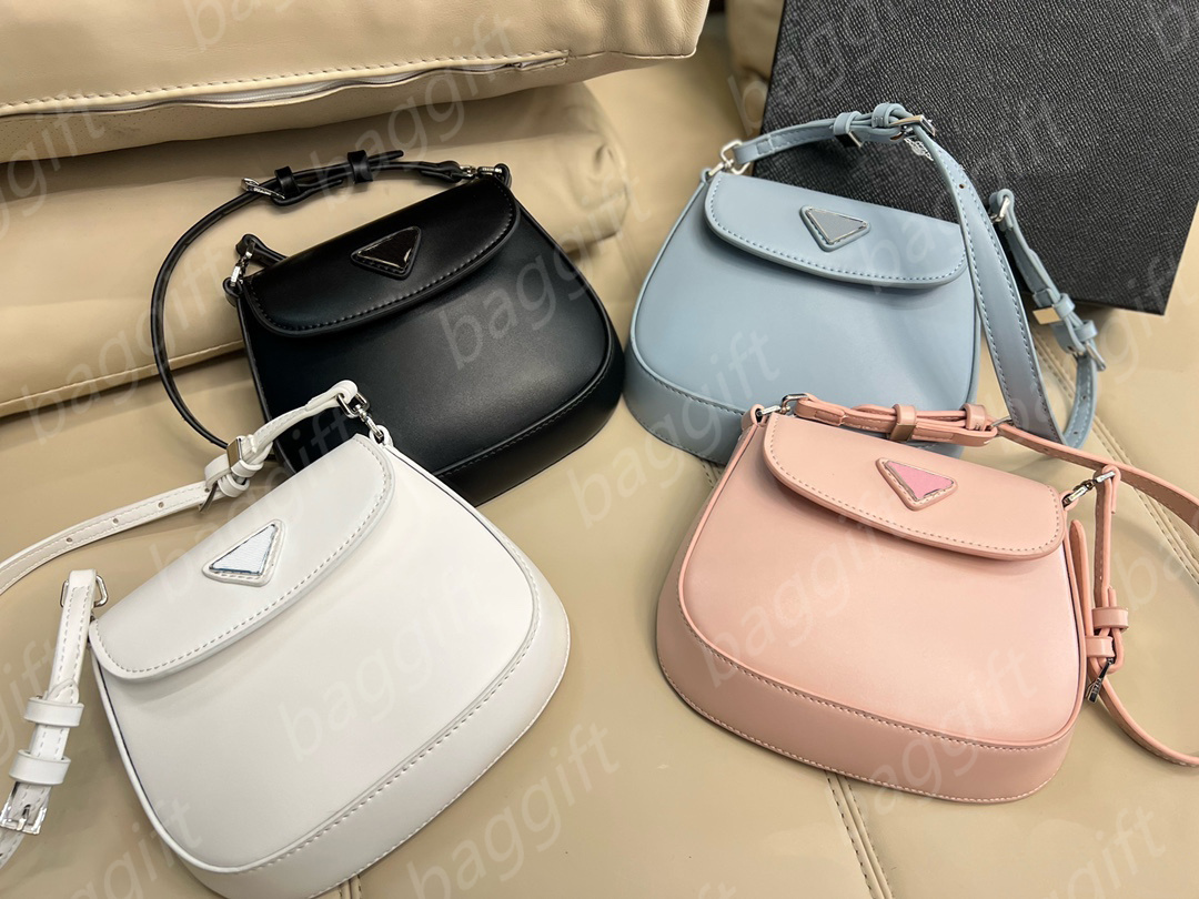 

Luxury Mini Cleo saddle bag Lady Leather Shoulder Hobo Women Flap Cover Crossbody handbag portable Tote Black White Pink Blue Purse Nubuck Wallet, No bag;for balance fees