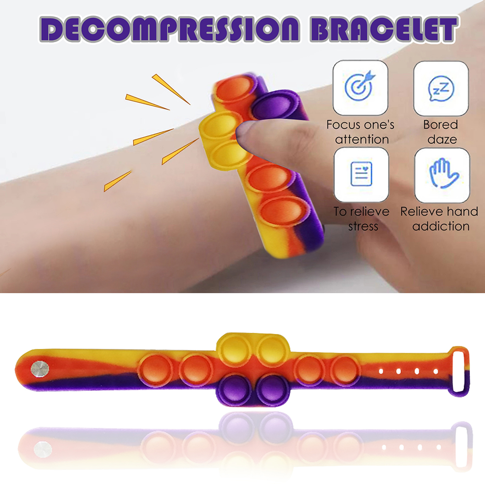 Fitget Toys Push It Bracelet For Adult Kid Push Bubble Fidget Sensory Toy Autism Special Needs Stress Reliever Figet Toys
Fitget Toys Push It Bracelet For Adult Kid Push Bubble Fidget Sensory Toy Autism Special Needs Stress Reliever Figet Toys